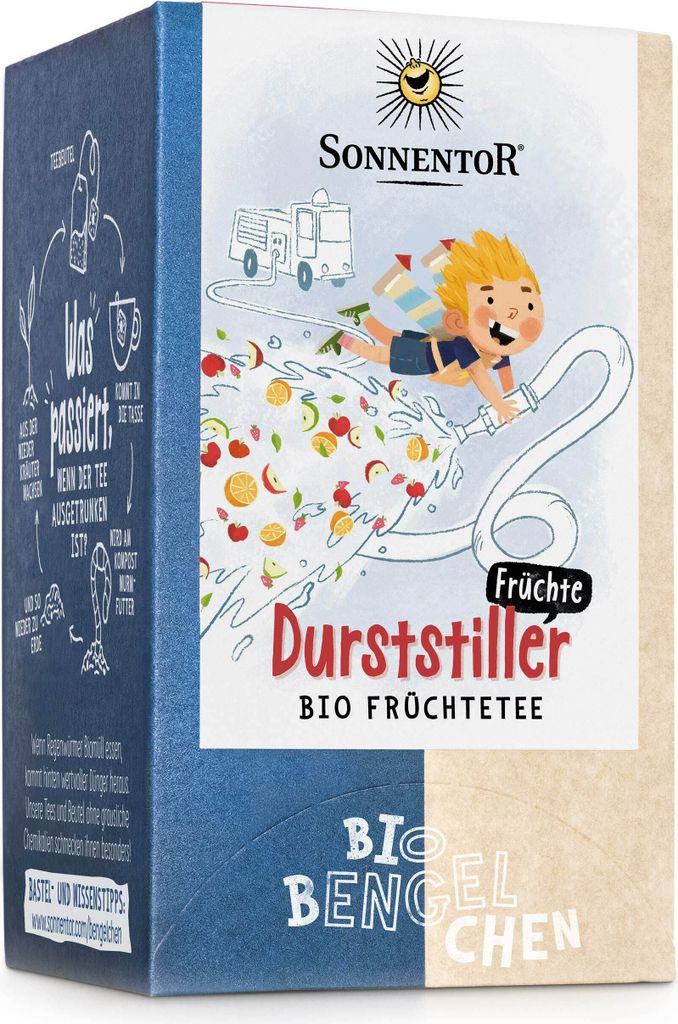 Durststiller Früchte Tee 32,4 g – Fruchtige -Teemischung im Teebeutel 32,4 g, DK-Beutel
