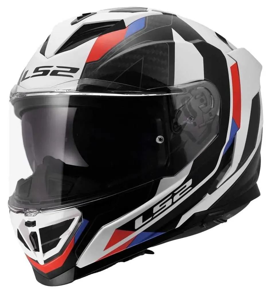 Casque LS2 FF818 Storm III Blanc M - Fini la Buée et le Bruit en Moto