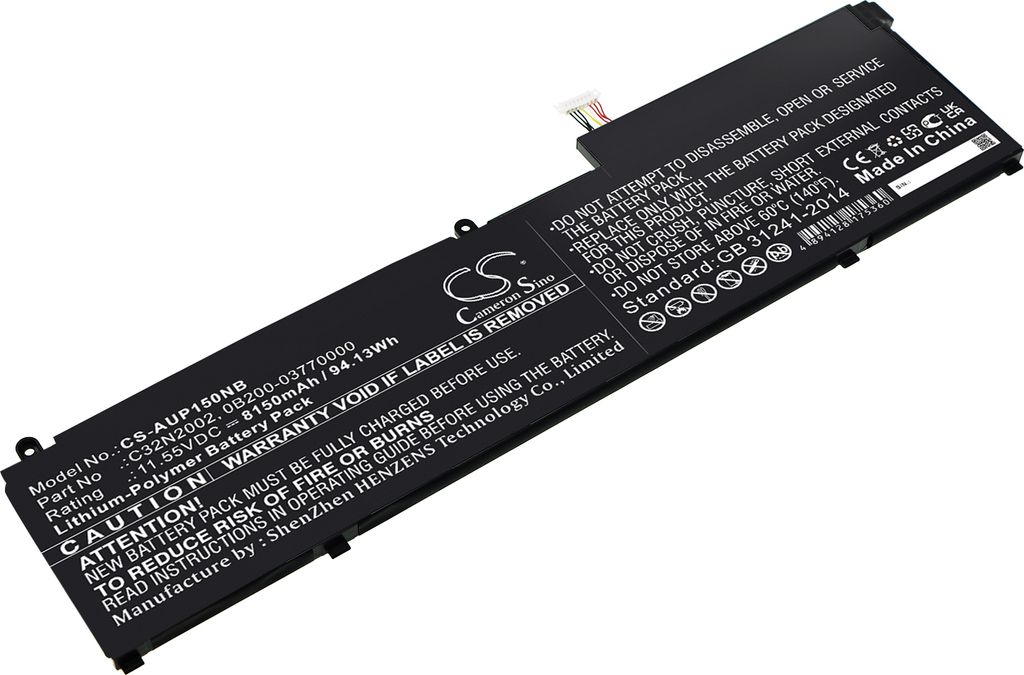 TECHTEK Laptop Akkus Kompatibel mit [Asus] ZenBook Flip 15 UX535LI, ZenBook Flip 15 UX564EH, ZenBook Flip 15 UX564EH-EZ004T, ZenBook Flip 15 UX564EH-