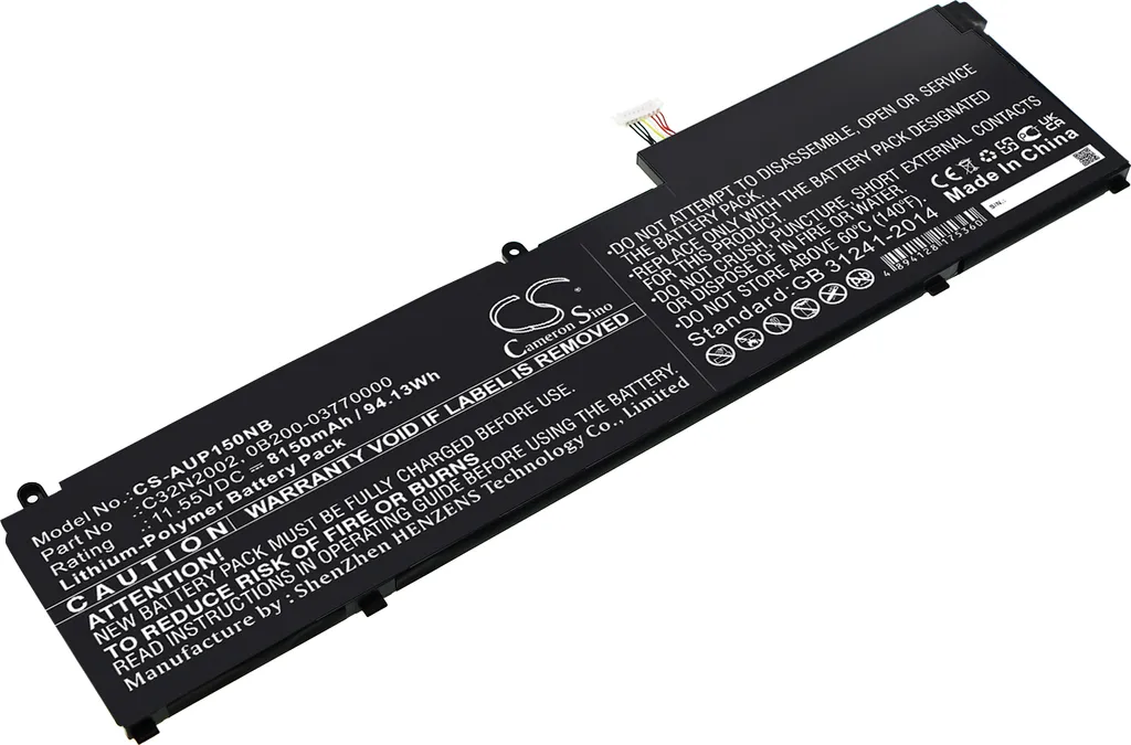 Batteria Notebook Asus ZenBook Flip 15 UX535 UX564EH | TECHTEK 96Wh