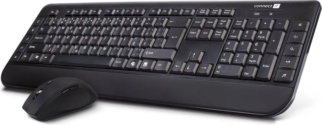 Clavier d'Ordinateur Multimédia Filaire CONNECT IT CI-185 Ergonomique