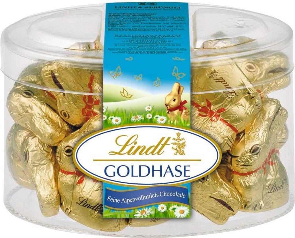 Lindt Mini Goldhasen, 200g Produktbild 