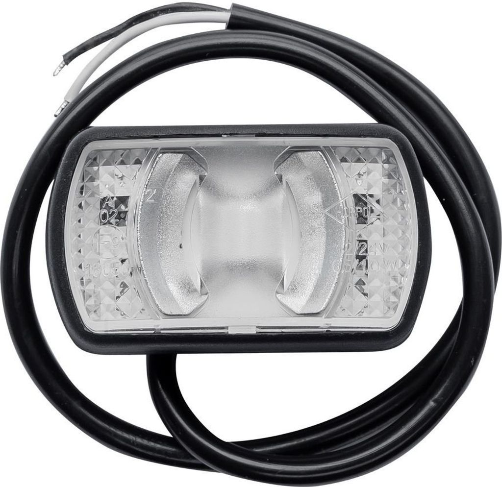 Weiße LED-Umrissleuchte Horpol LD 2227