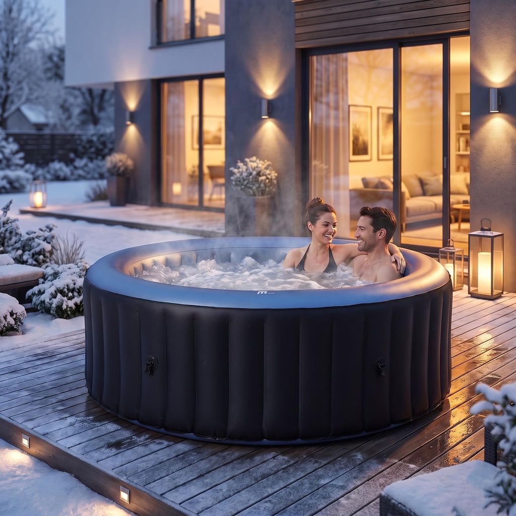 MSpa Whirlpool Comfort Bergen | 6 Personen Pool - In- & Produktbild  KI-generiertes Bild