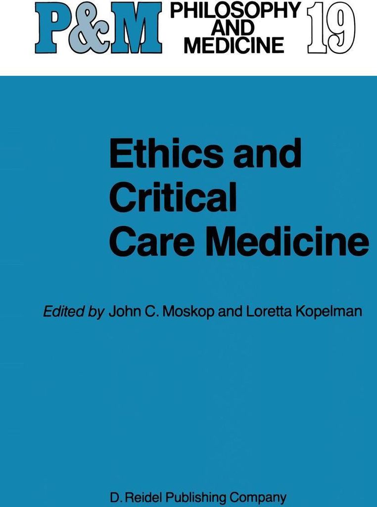 Ethics and Critical Care Medicine