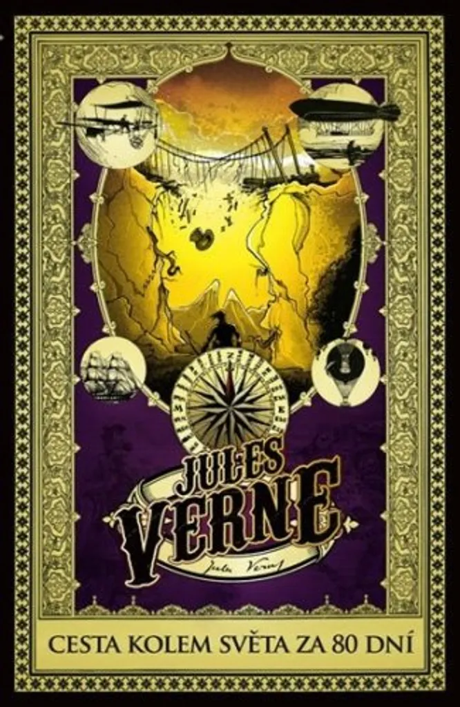 Livre Jeunesse Le Tour du monde en 80 jours Verne pour École et Loisir