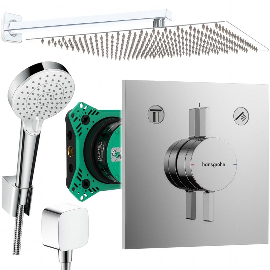 Hansgrohe und Jowi Duscharmatur Unterputz Duschsystem mit Produktbild 