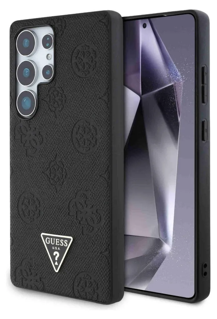 Custodia Originale Guess Samsung Galaxy S25 Ultra MagSafe Nera
