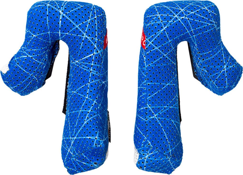 Blaue Wangenpolster für den Airoh Aviator 3 Helm in Größe M