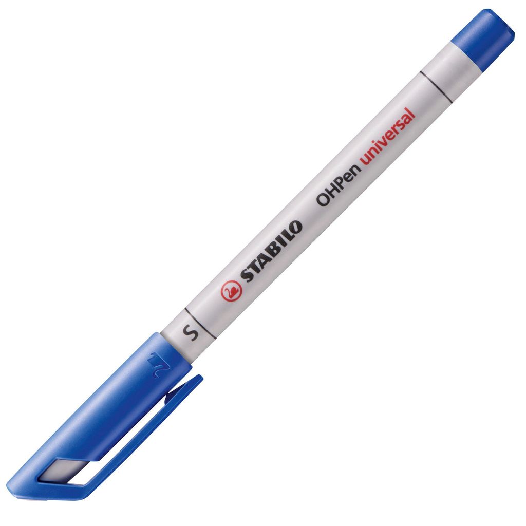 STABILO 851/41 10x OHPen universal Folienstift blau Immagine del prodotto 