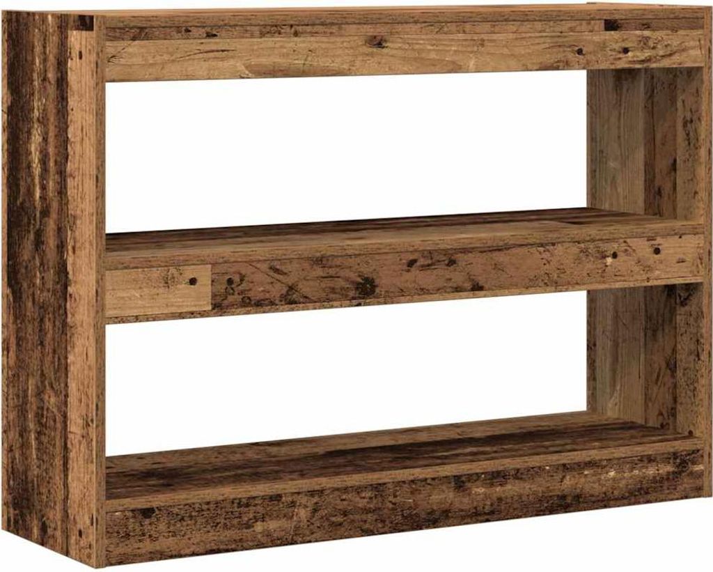 vidaXL Bücherregal Altholz 100 x 30 x 72 cm Holzwerkstoff