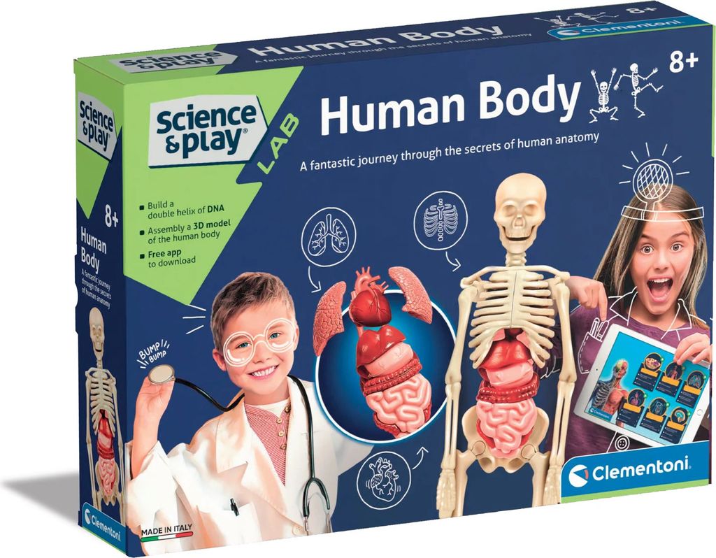 Clementoni Dětská Laboratoř - Lidské Tělo 104950227 Obrázek produktu 
