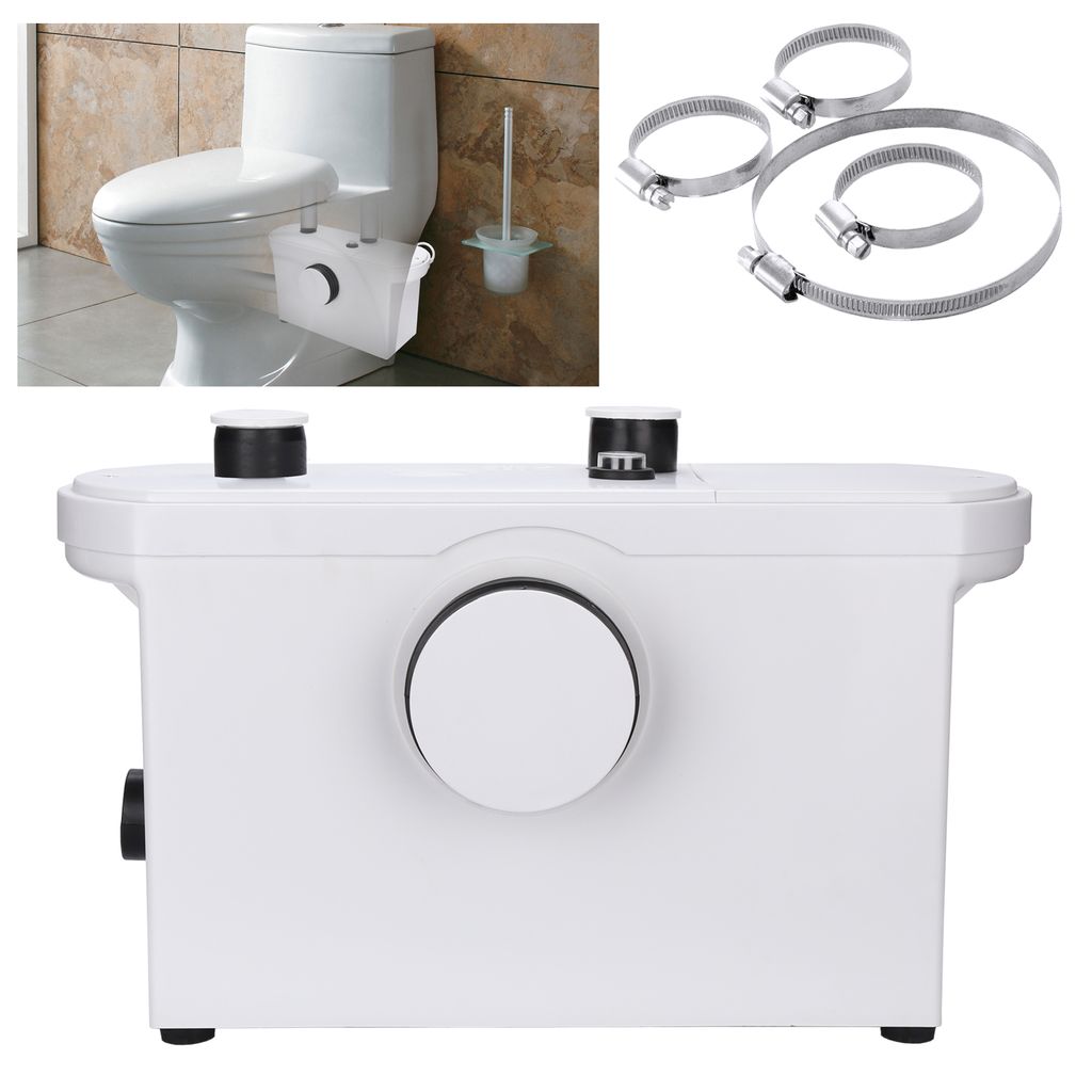WC Hebeanlage, Fäkalienpumpe Dusche Waschbecken ohne Zerkleinerer