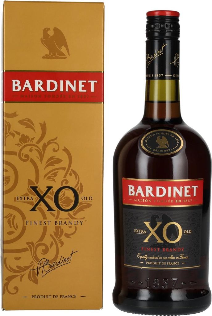 Bardinet XO Extra Old Finest Brandy 40% Vol. 0,7l in Produktbild 