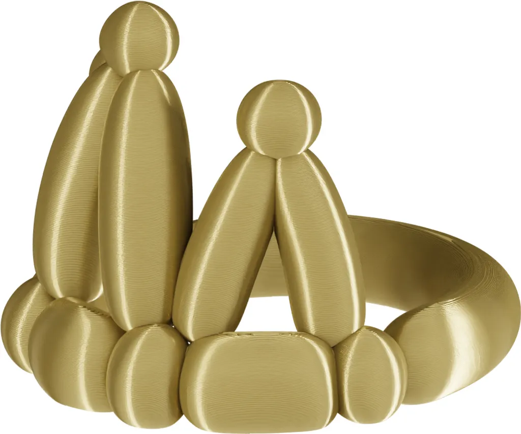 Panchroma™ PLA Silk, colore:Silk Brass, dimensione del filamento:1,75 mm, peso:1 kg - 3