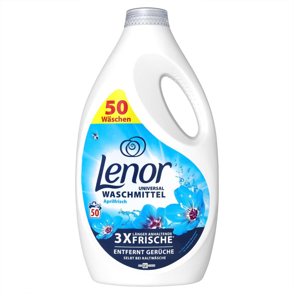 Lenor Universal Aprilfrisch Weiß und Hell Waschgel 2,25 L Produktbild 