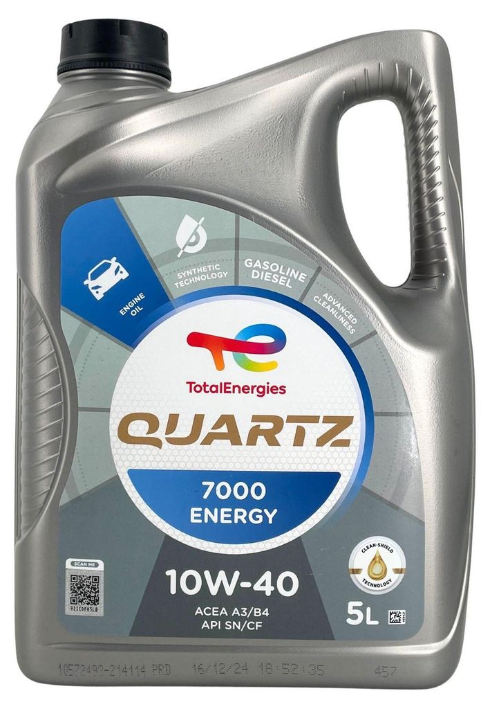 Total Quartz 7000 Energy 10W-40 5 Liter (214114) Produktbild 