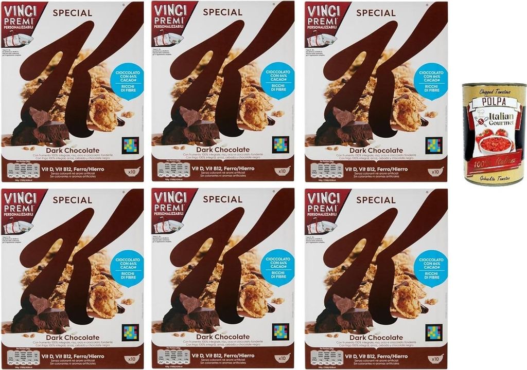 6x Special K, Cereals Dunkle Schokolade Reisflocken Produktbild 