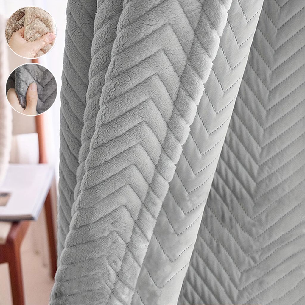 Thermovorhang Verdunkelung Vorhang Kälteschutz Winddicht Produktbild 