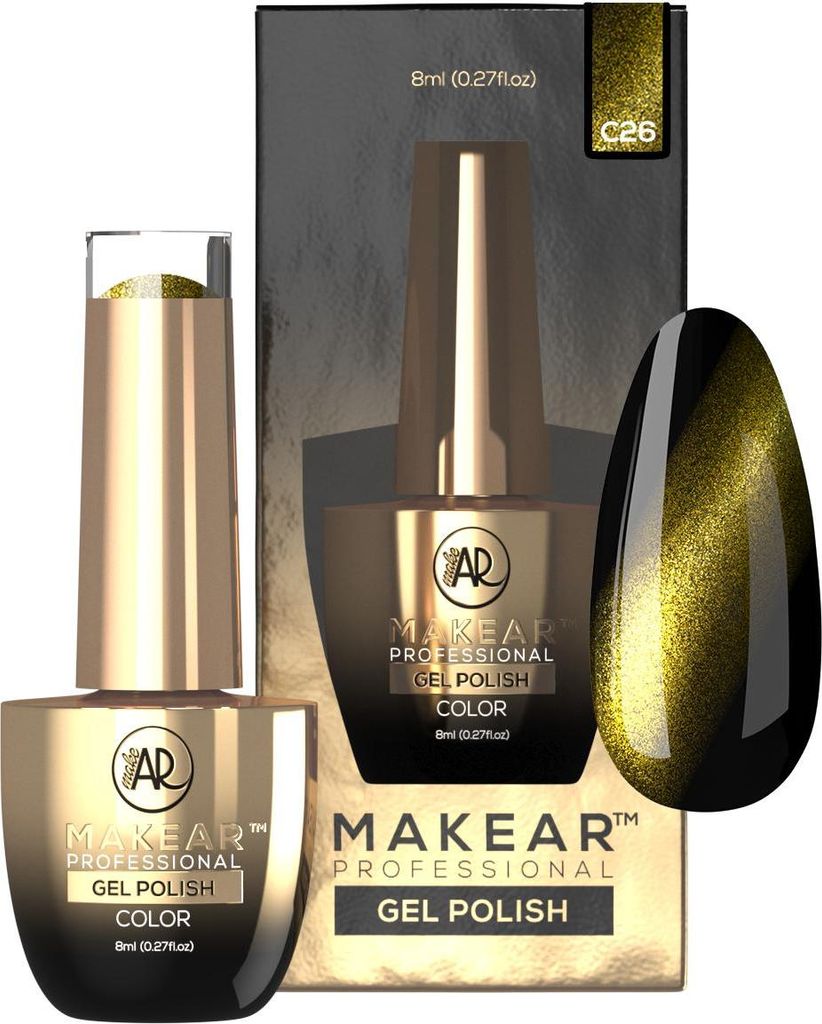 C26 Cat Eye UV Nagellack 8 ml Makear