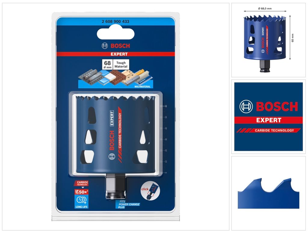 BOSCH OTWORNICA EXPERT TOUGH MAT 68 mm Obrázek produktu 