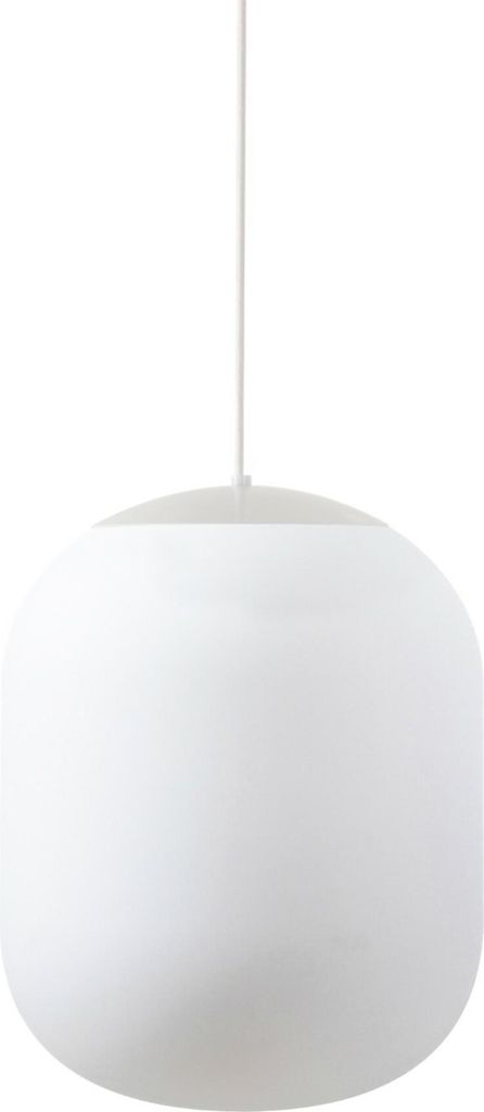 OSMONT TAN62794 TANIA P2 HP Hängeleuchte aus Glas, weiß, IP40, 4000 K, 59 W LED