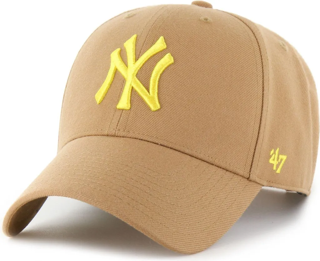 47 Brand NY Yankees Cappellino Cammello | Comfort e Stile Snapback