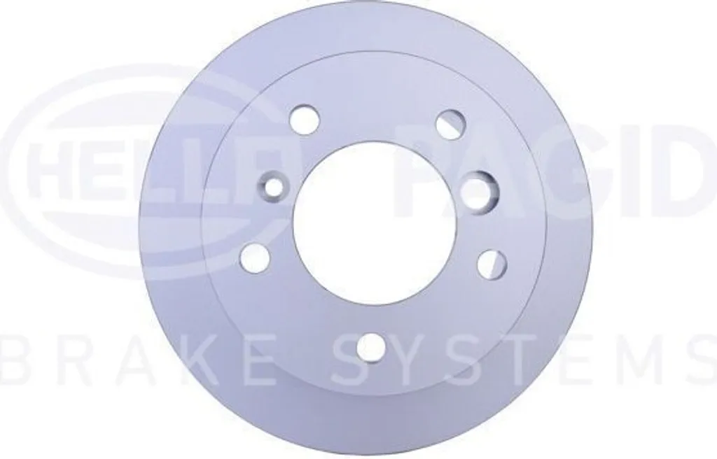 Disque de frein haute durabilité HELLA 8DD355111901 montage arrière