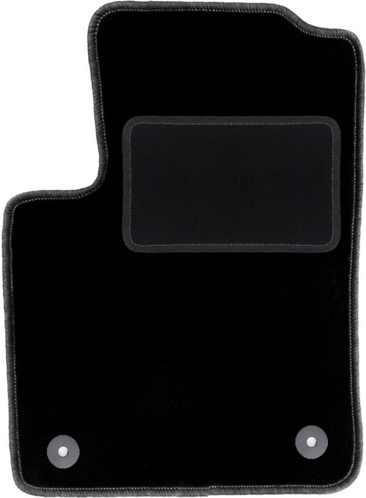 Tapis de sol noir pour le conducteur : Fiat 500 FL à hayon Image du produit 