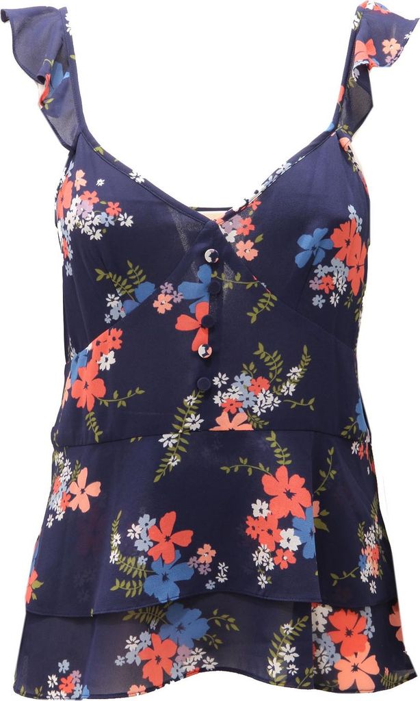 1496AE canotta top donna MICHAEL KORS multicolor t-shirt woman