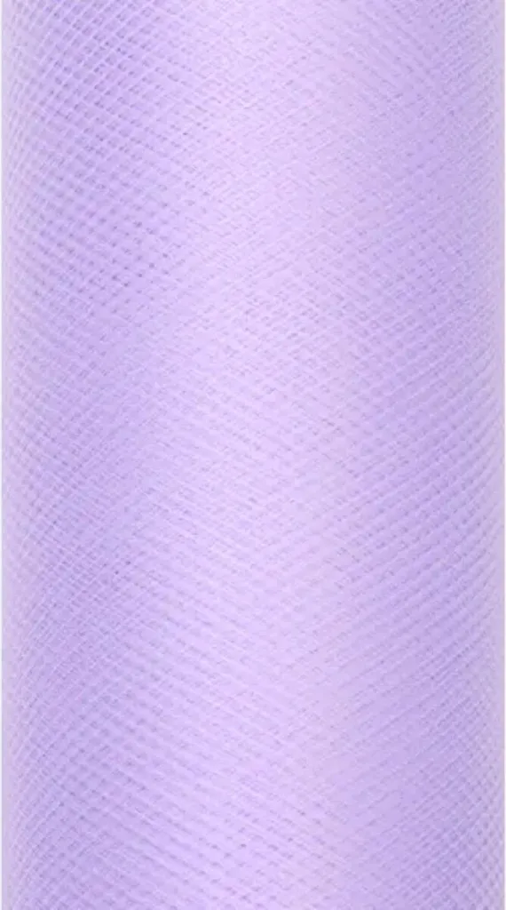 Tulle Lilla 15cm x 9m - Ideale per Feste di Bambini e Baby Shower
