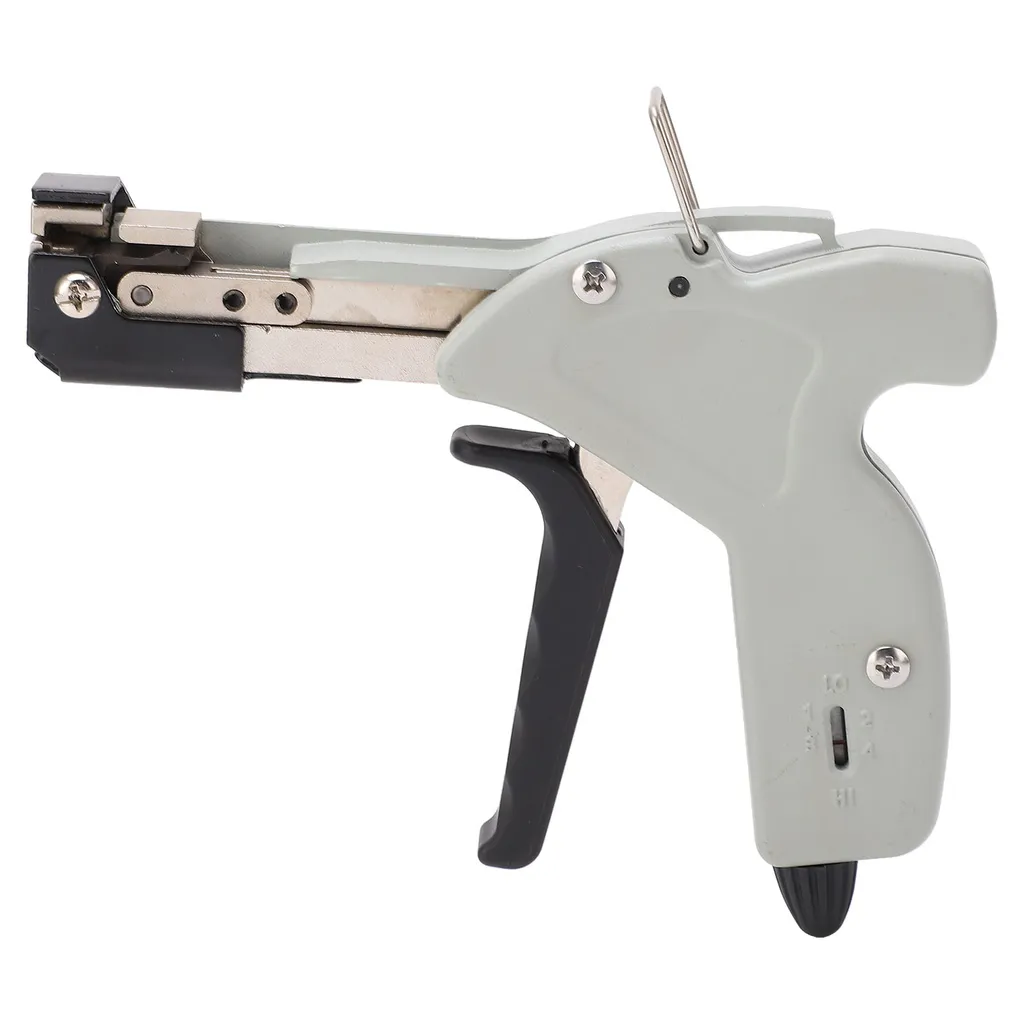 Pistolet à cravate zippée inox pour en finir avec le serrage manuel lent