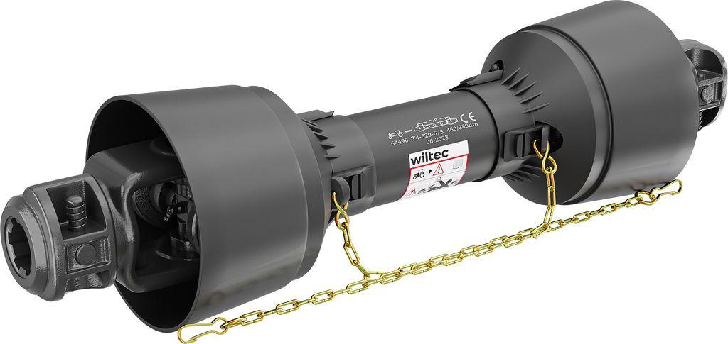 Vývodový hřídel T4 520mm 460Nm 540 ot/min, vývodový hřídel, Obrázek produktu 