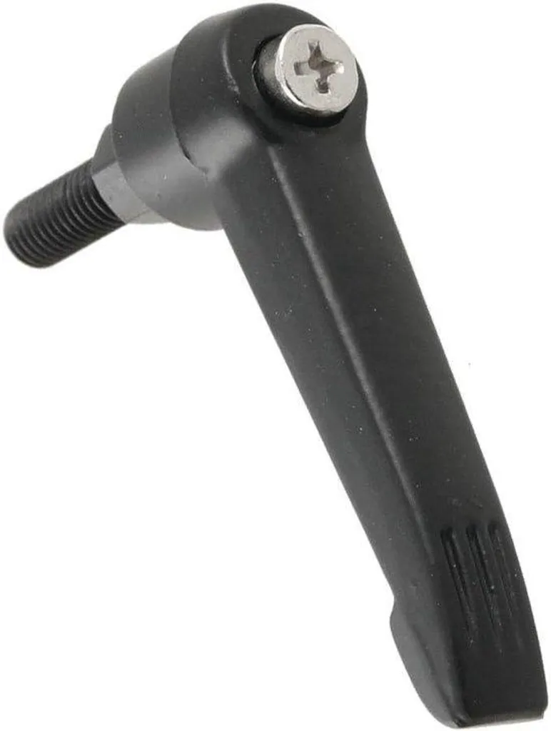 Poignée de serrage M6 x 16 mm en métal avec bouton rotatif robuste