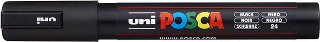 Uni-Ball uni POSCA PC-5M, Schwarz