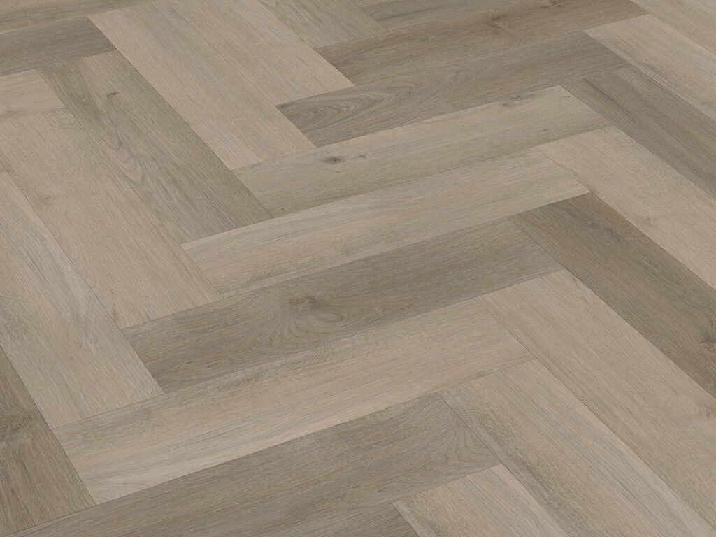 Click-Vinyl CHECK One 2073H Lausitz Eiche Herringbone inkl. Produktbild 