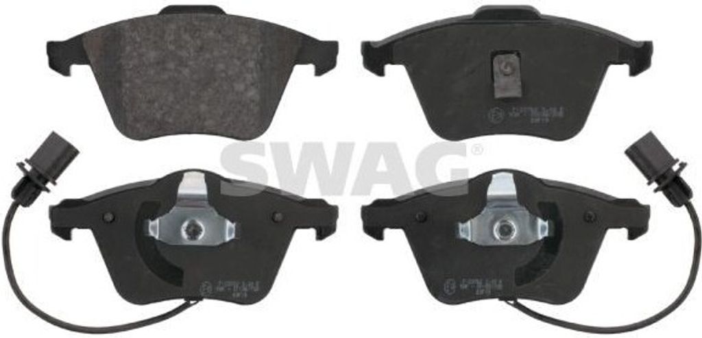 SWAG Bremsbeläge Satz Vorne Bremsklötze für AUDI A6 Avant (4F5, C6) 30 91 6455