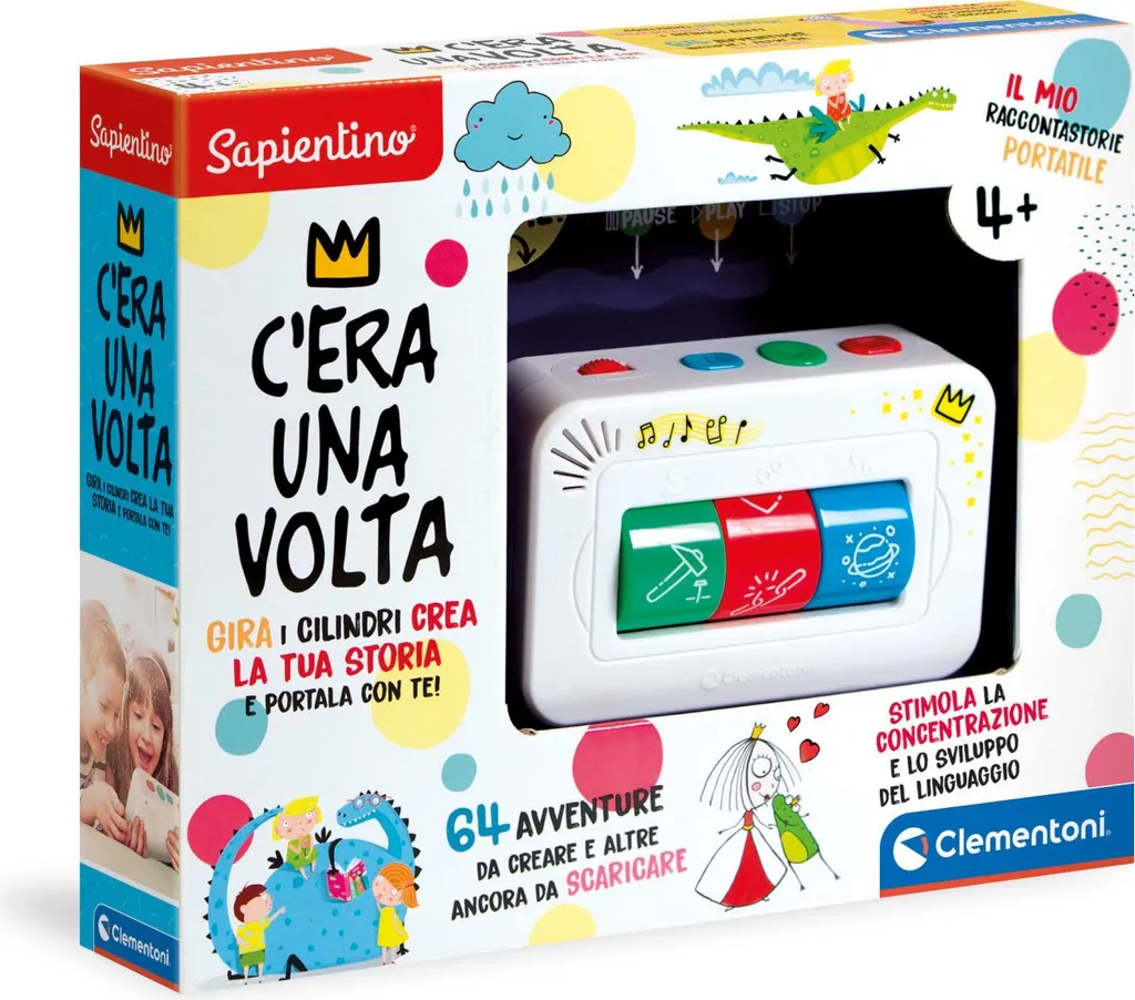 Clementoni 17410 Jouet d'Éveil Anti-chute à Ventouse : Éveillez Bébé
