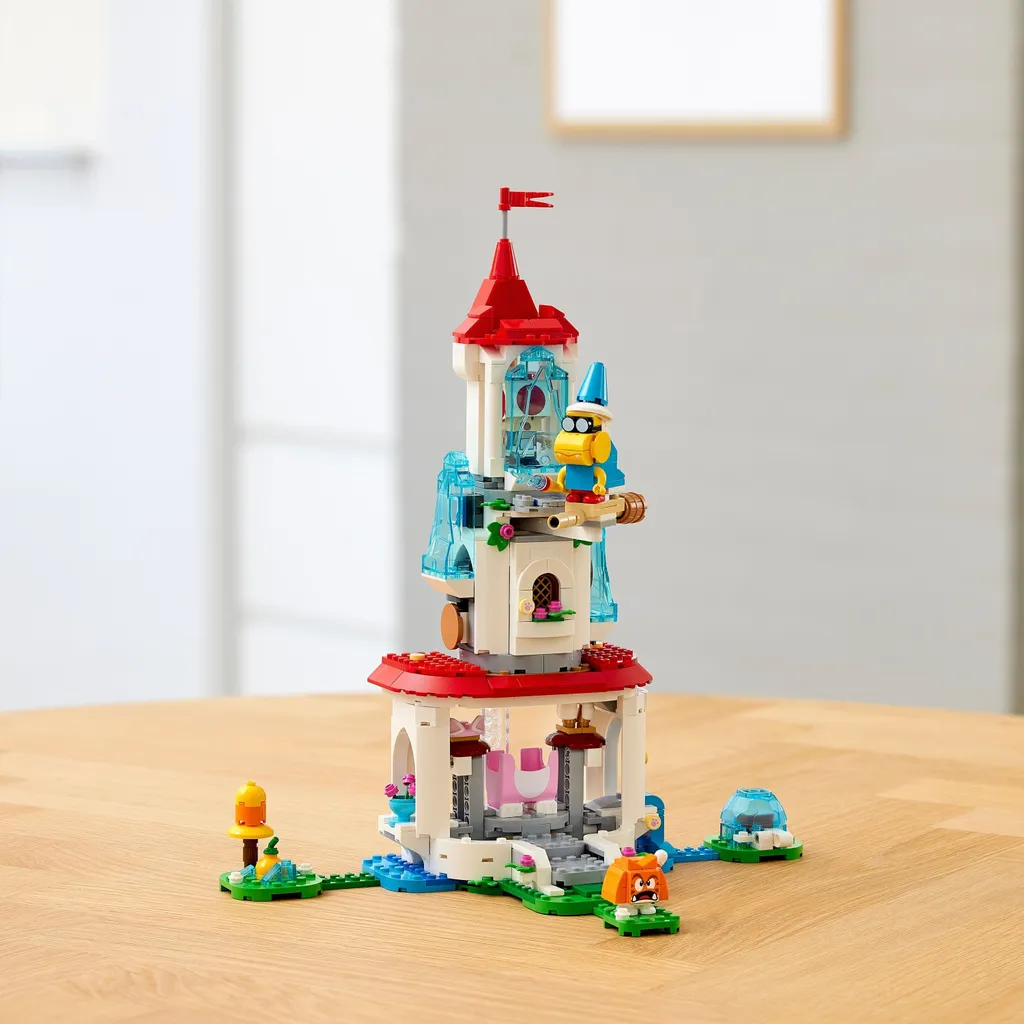 LEGO Super Mario 71407 Ensemble d'Extension Peach Chat et Tour de Glace