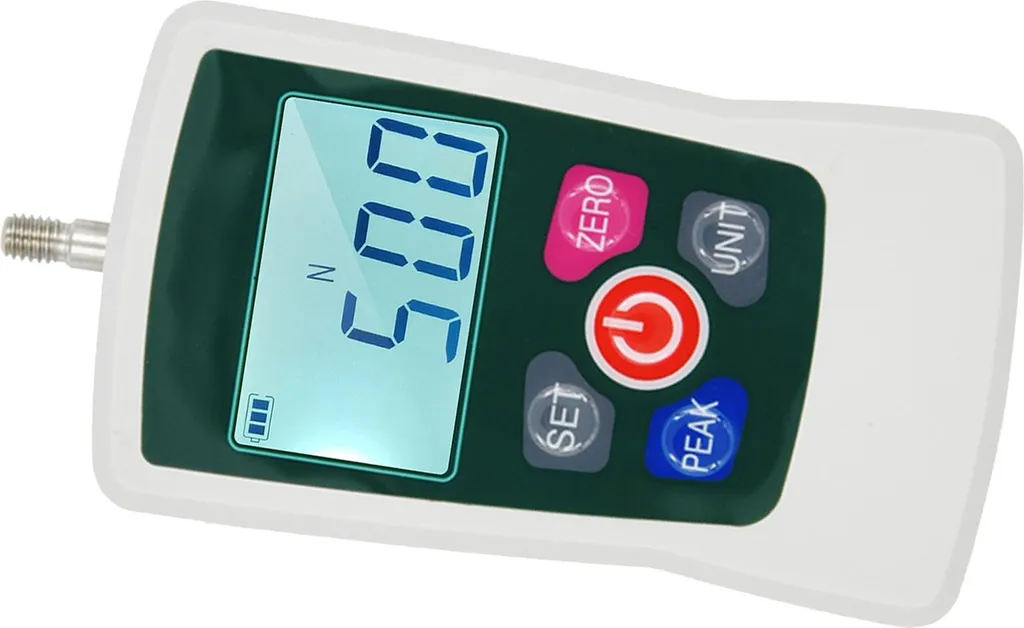 Mesure de Traction et Compression 500N : Dynamomètre Digital avec LCD