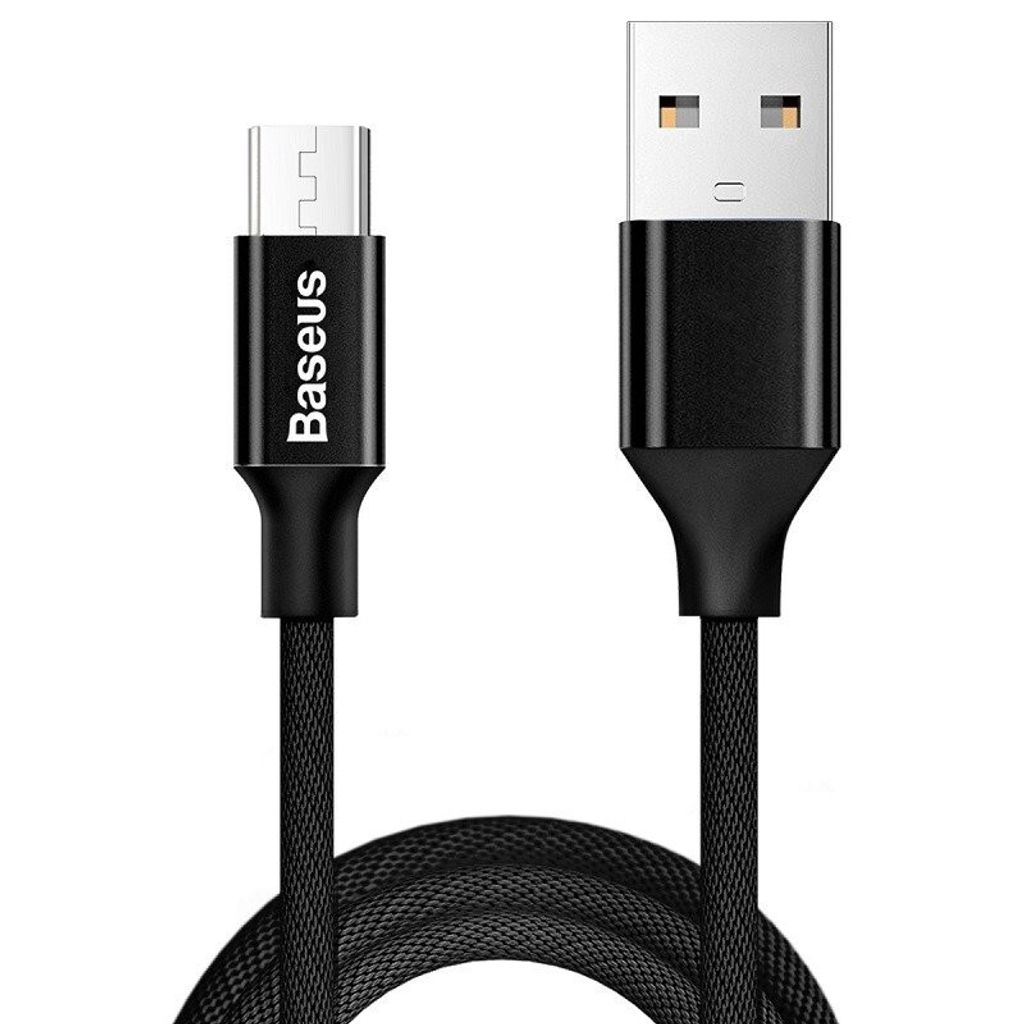 Baseus Yiven Micro USB-Kabel 150cm 2A - Schwarz