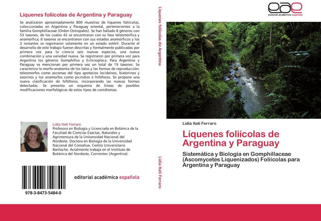 Líquenes foliícolas de Argentina y Paraguay