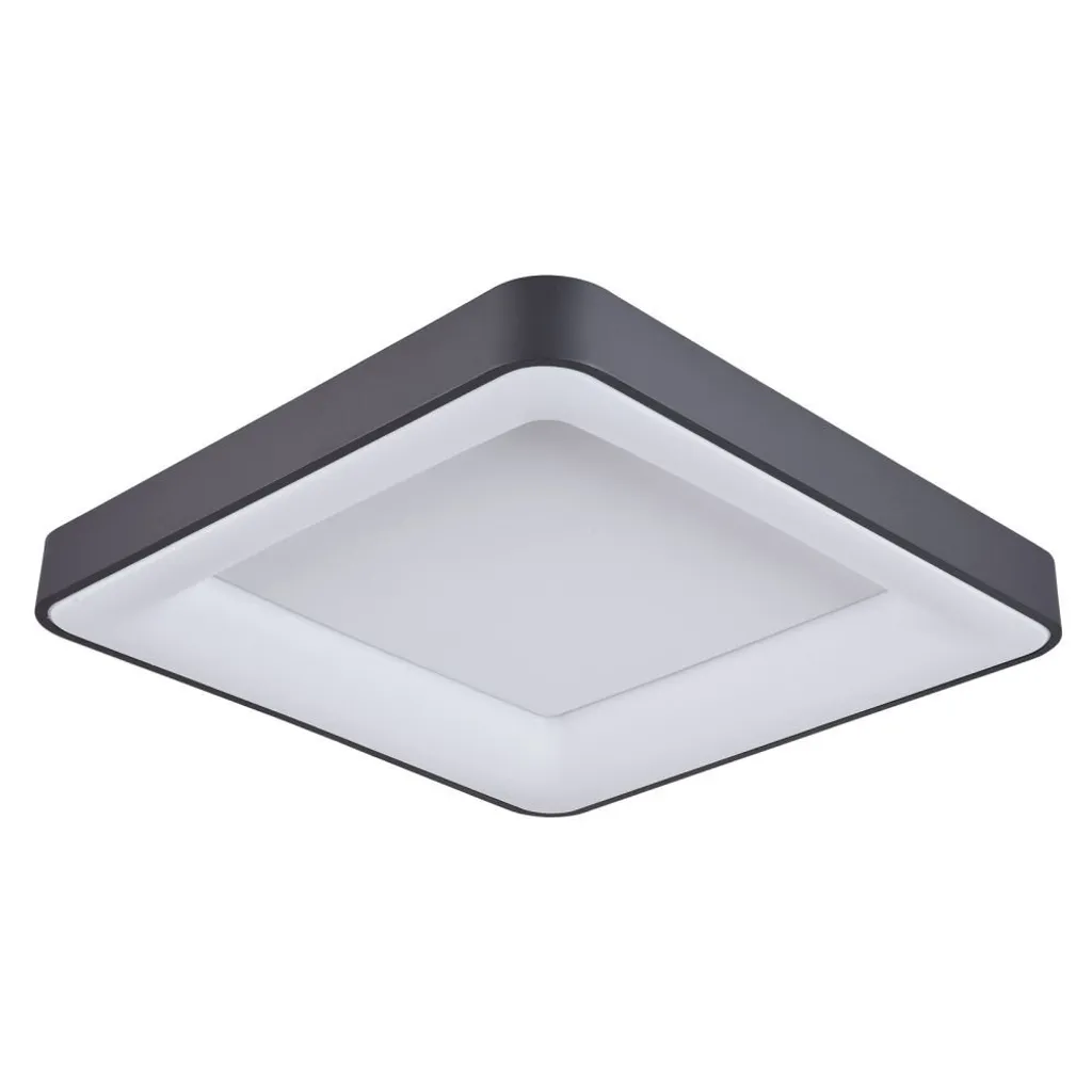 Plafonnier Giacinto Italux 85cm - Finis les coins sombres avec style noir