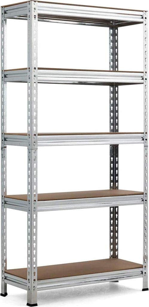 5-stufiges Lagerregal, Metallregal mit verstellbaren Produktbild 