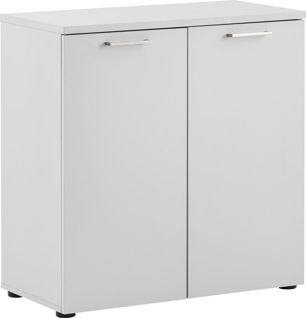 Aktenschrank Büro META-80 in Licht grau, B/H/T: ca. 80,2/84,2/41 cm