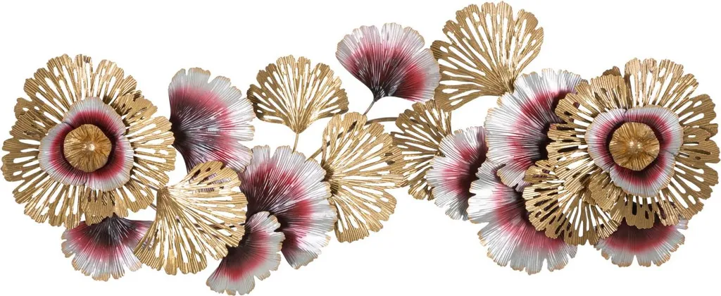Decorazione Parete Ferro 130x54x5.5cm | Pannello Metallo Robusto