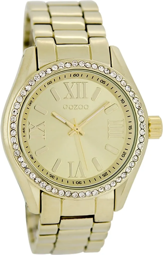 Montre Oozoo analogique vintage or : fini les pannes de style
