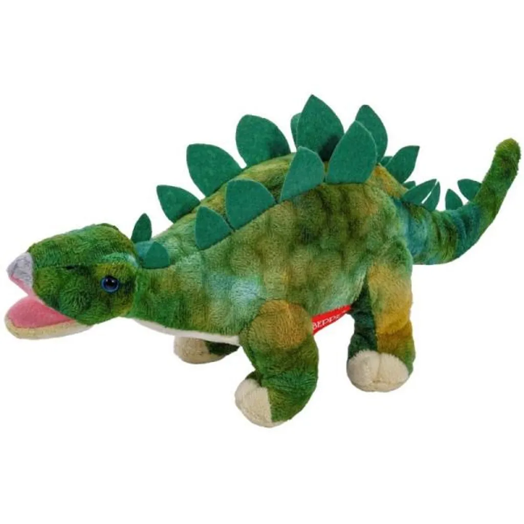 Peluche Dinosaure Stégosaure 30cm Vert Foncé pour Cadeau et Décoration