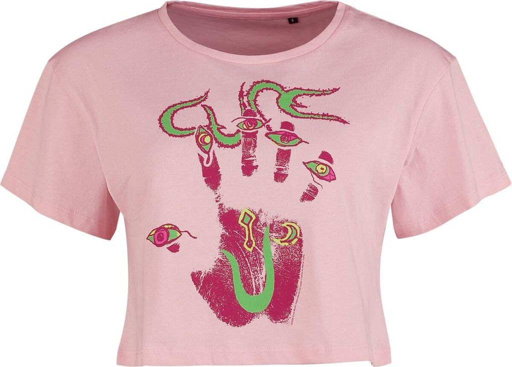 The Cure T-Shirt Damen Tour '92 rosa Band-Merch, Bands 100% Produktbild 