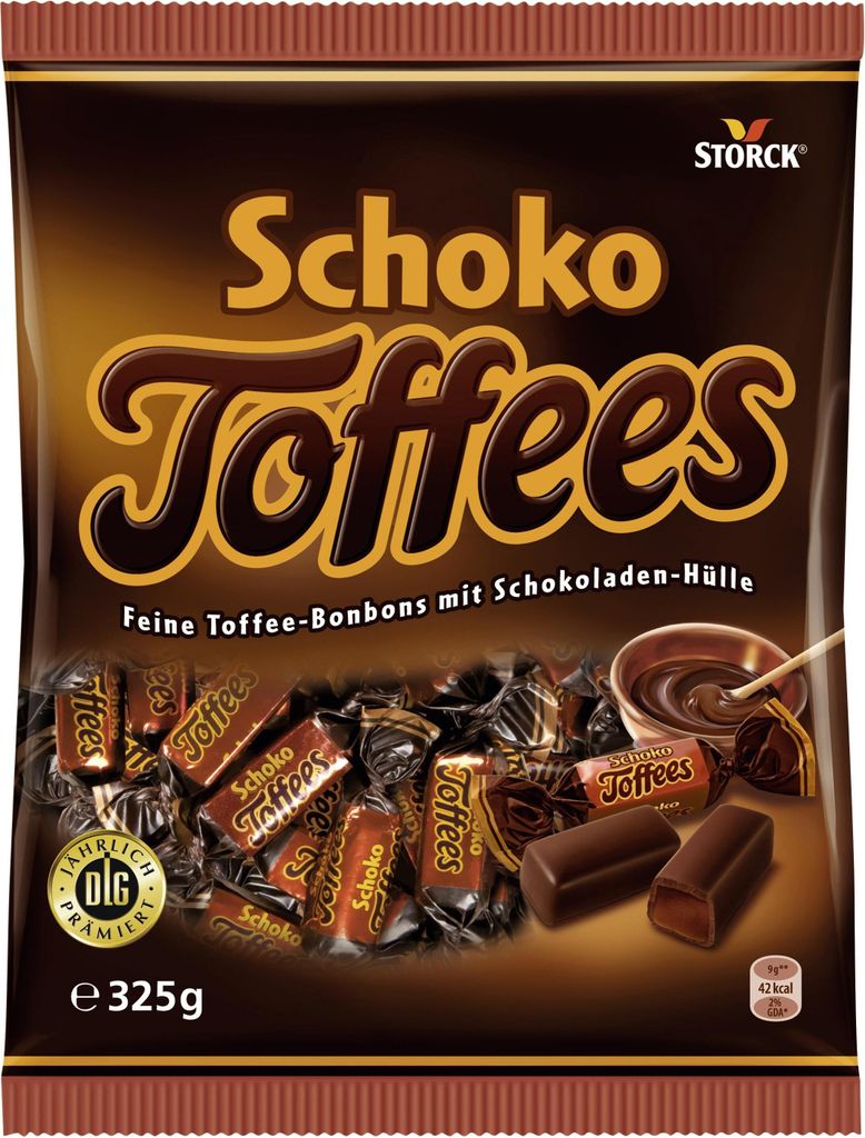 Storck Schoko Toffees (325g Beutel) Produktbild 